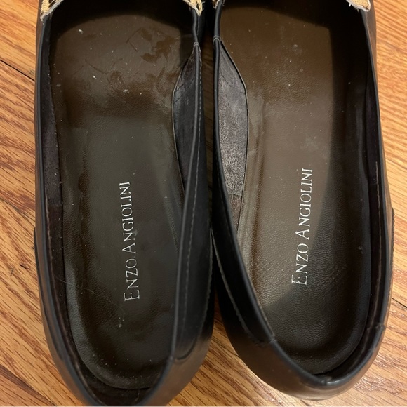 Enzo Angiolini Women Shoe Loafer Slip On Leather Cheetah Print Mob Wife 8 - Picture 6 of 10